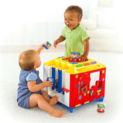 Fisher-Price Roller Blocks Tumblin' Zebra,Multicolor 7,636 $3199 $4.98 delivery Feb 13 - 15 Only 1 left in stock - order soon. More Buying Choices $29.99 (3 new offers) Ages: 6 …